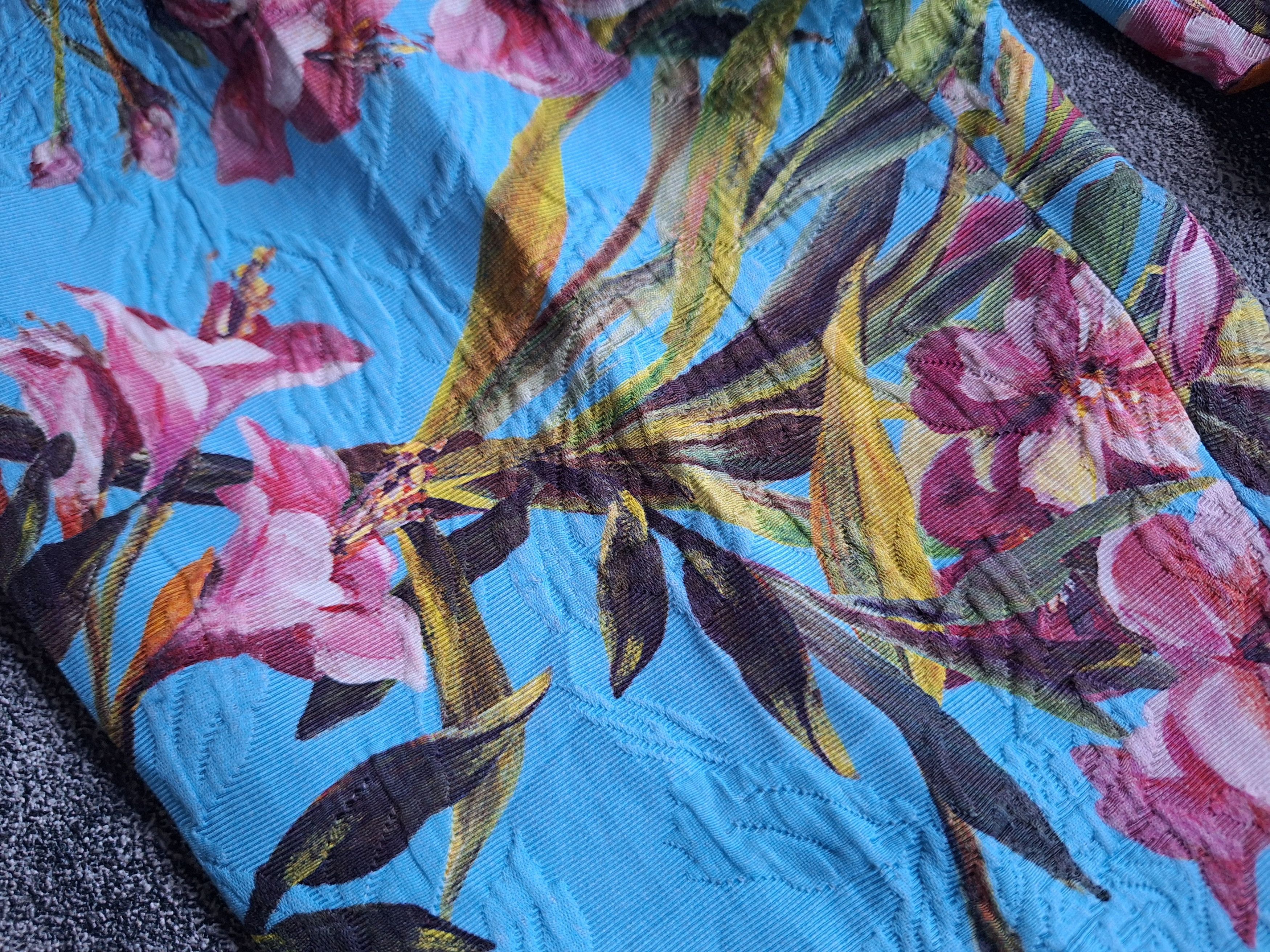 Dolce & Gabbana × If Six Was Nine Dolce Gabbana Floral art Pants Size 31" - 7 Thumbnail