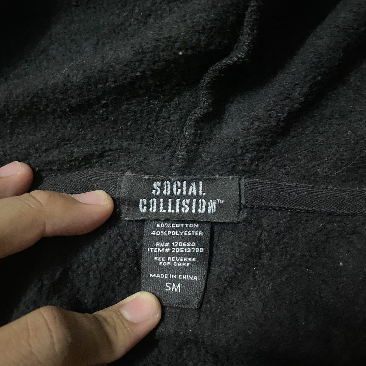 Other Social Collision Skeleton Hoodie Size US M / EU 48-50 / 2 - 5 Thumbnail