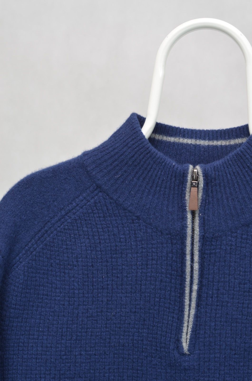 Hackett Hackett Wool 1/4 Zip Sweater size XL Size US XL / EU 56 / 4 - 2 Thumbnail