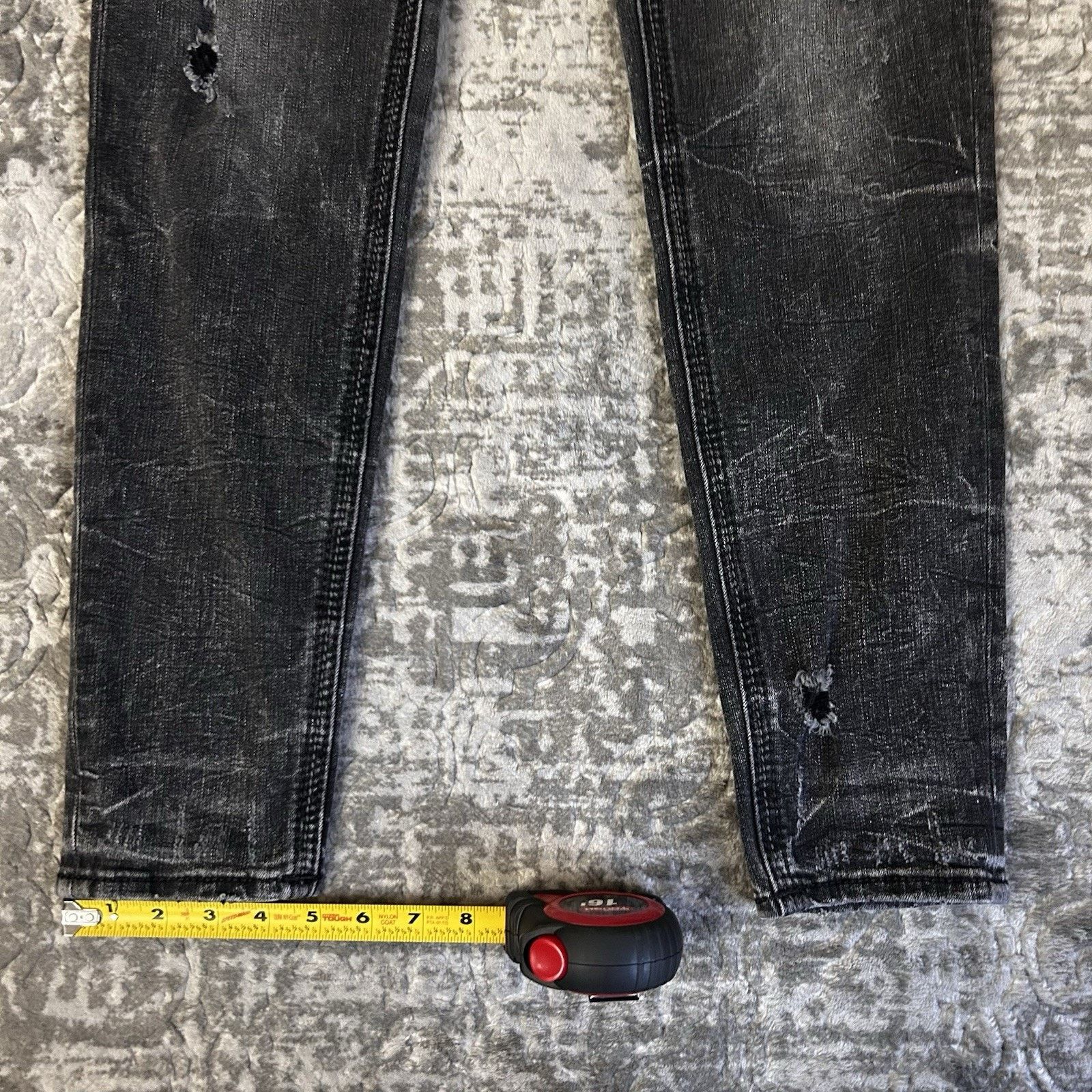 Rock Revival Rock Revival Celinda Skinny Low Rise Black Denim Sz 31 Size 31" - 14 Thumbnail