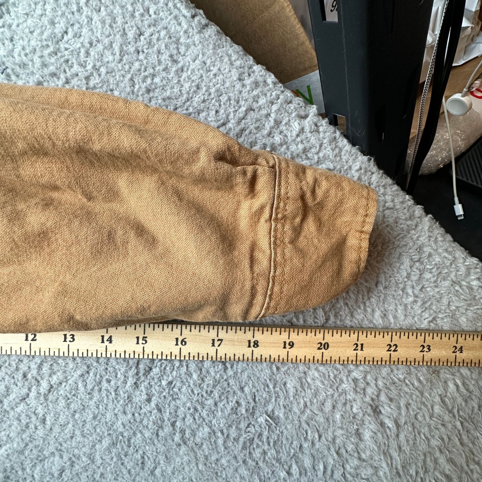 Dickies Dickies Duck Canvas Hooded Work Jacket Mens Large Brown Zip Size US L / EU 52-54 / 3 - 5 Thumbnail