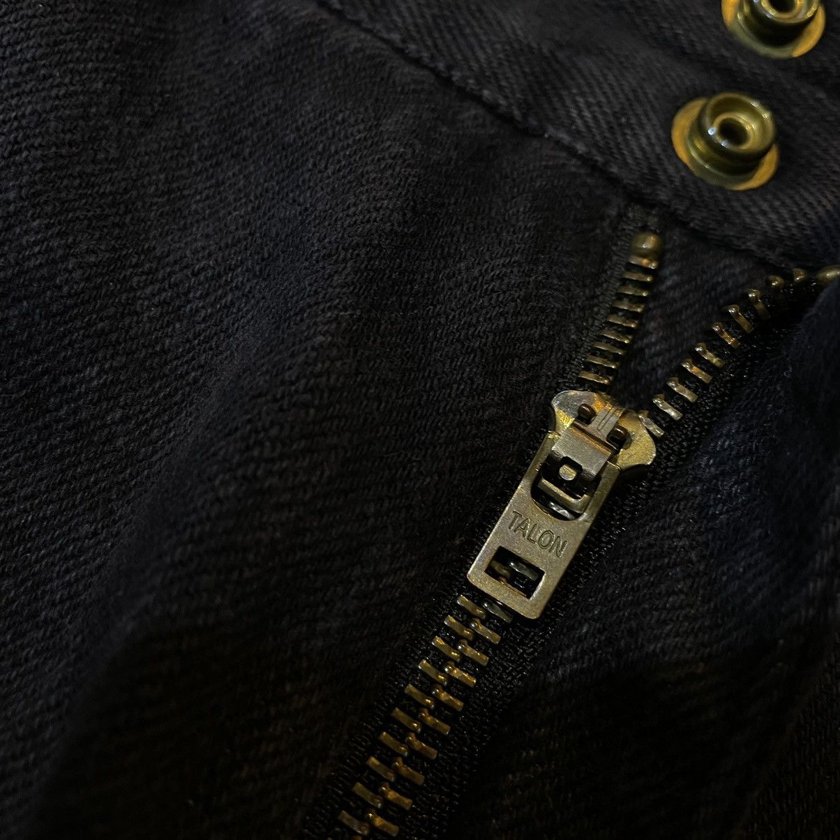 Vintage Langlitz leathers selvedge Kevlar denim Size US 33 - 4 Thumbnail