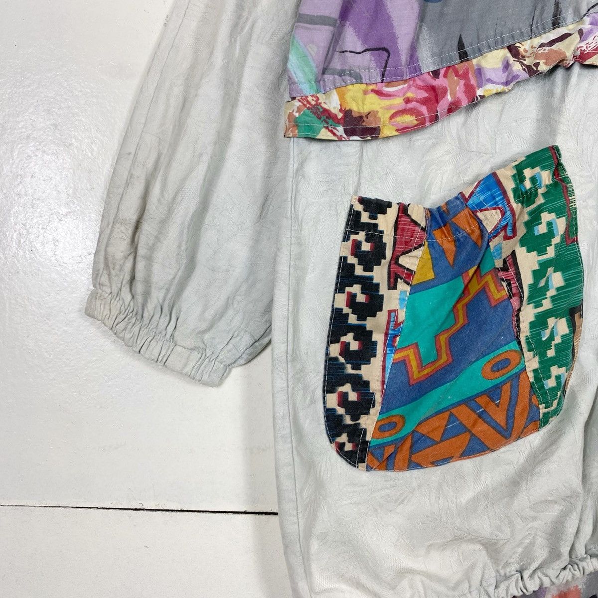 Japanese Brand Vintage Art Design Italian Light Jacket Size US L / EU 52-54 / 3 - 6 Thumbnail