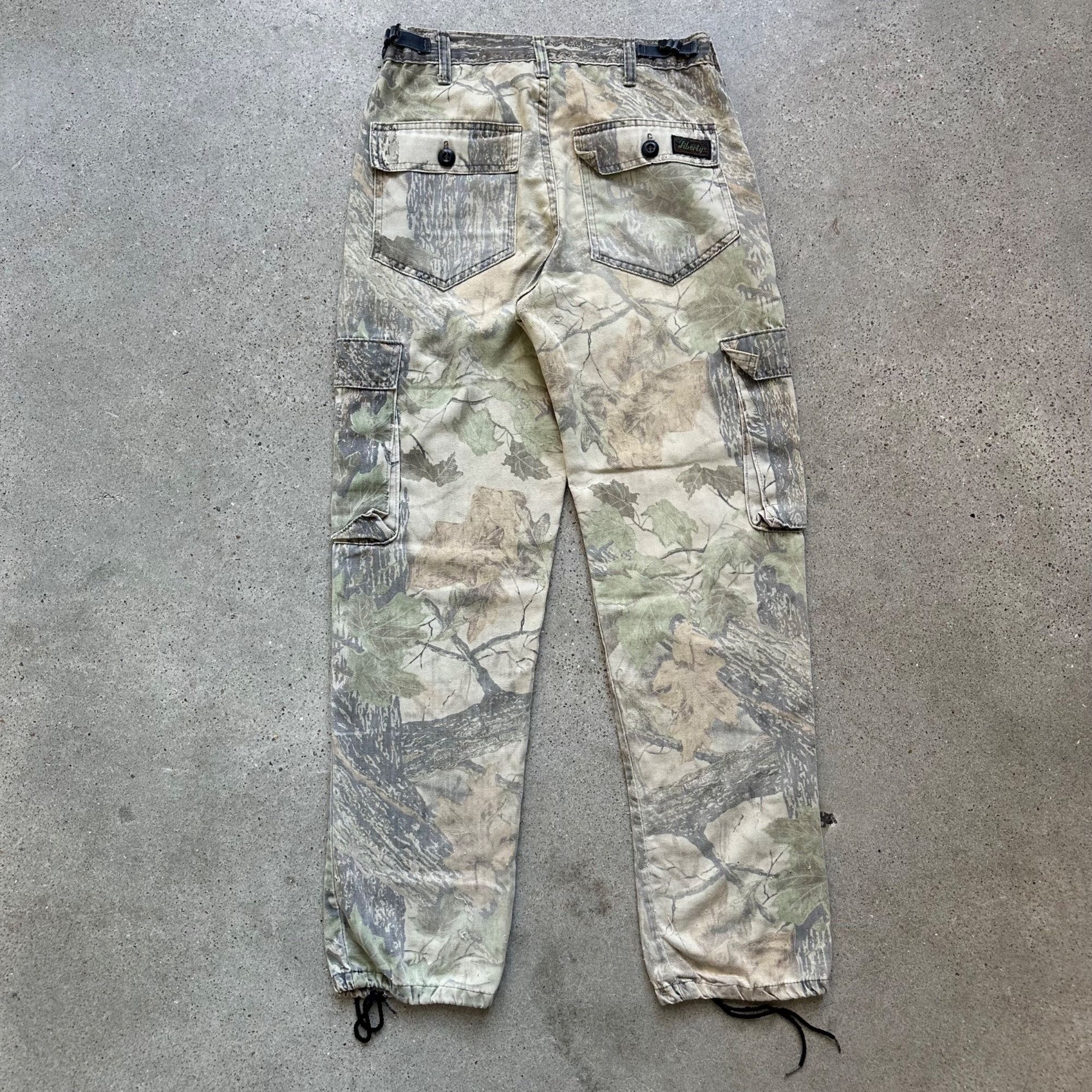 Liberty LIBERTY Camouflage Pattern Real Tree Camo Cargo Pants Men's W35 equivalent /eaa439508