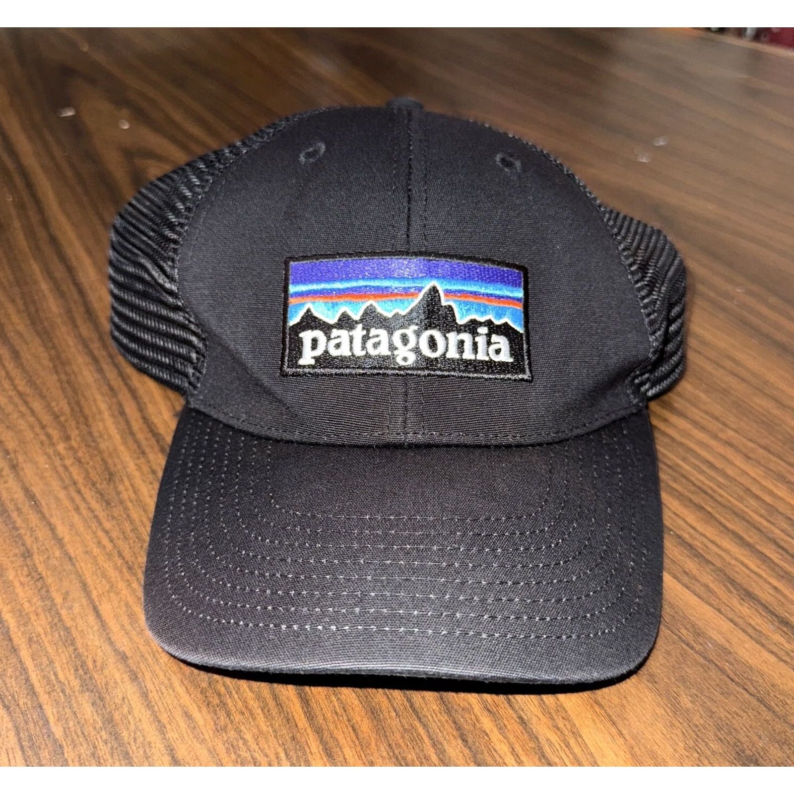 Patagonia Patagonia Trucker Hat One Size Black Adjustable Breathable Lightweight Cotton Polyester Canvas Vintage No Size ONE SIZE - 2 Thumbnail