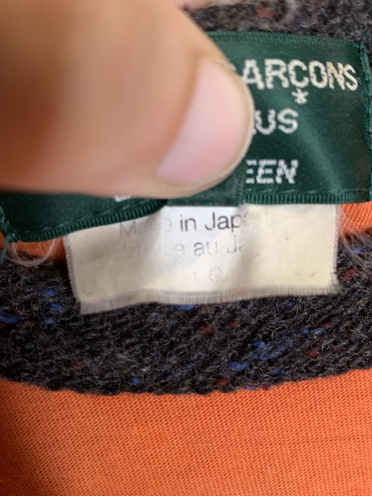 Comme des Garcons × Comme des Garcons Homme Plus × Vintage *RARE* Vintage Comme Des Garçons Homme Plus Evergreen Shirt Size US S / EU 44-46 / 1 - 10 Thumbnail