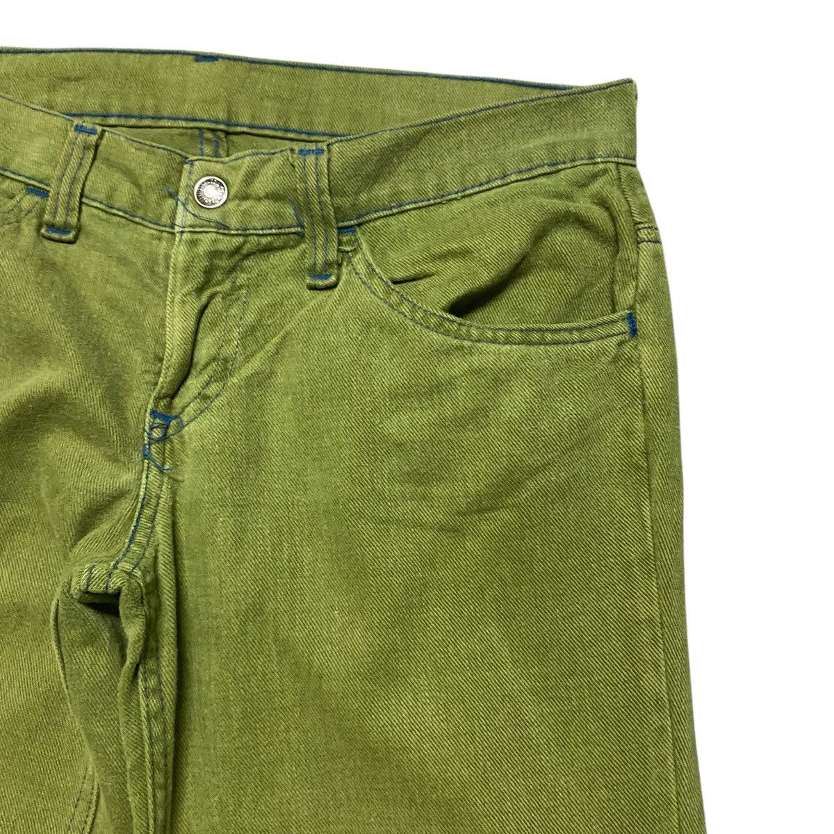 Levi's Vintage 60s Levis Super Flare Jeans Low Rise Size US 29 - 5 Thumbnail