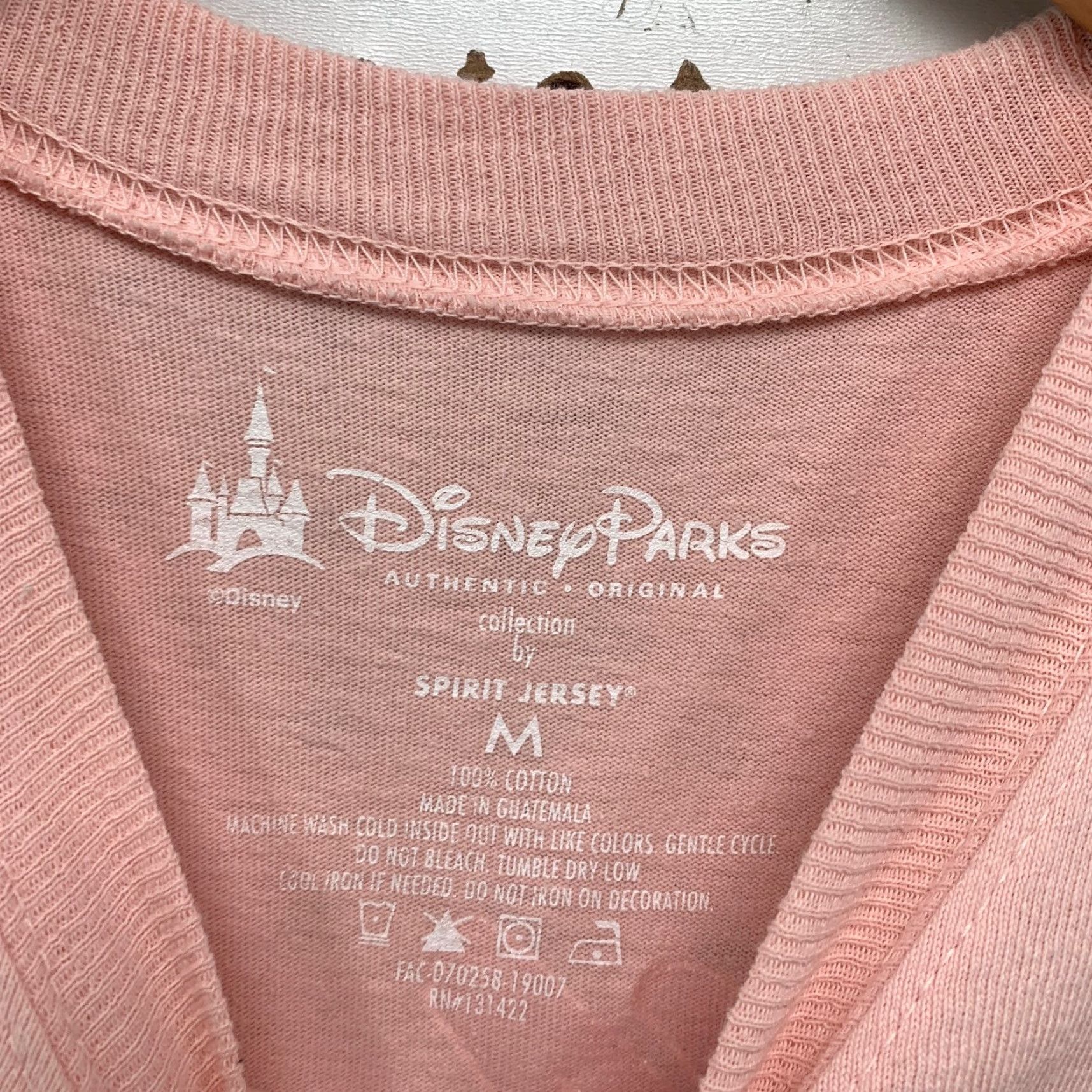 Disney Disney Parks Shirt Womens Medium Pink Spirit Jersey Flower Garden Epcot Size M / US 6-8 / IT 42-44 - 3 Thumbnail
