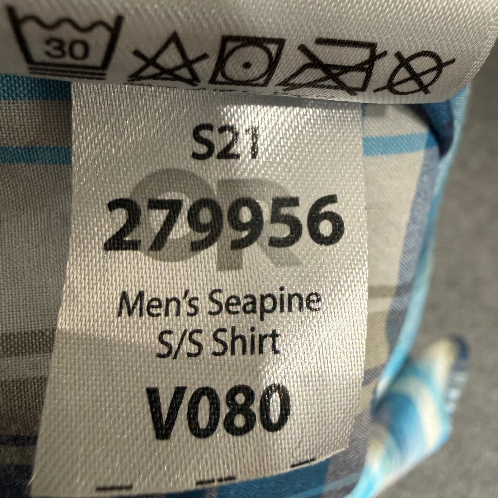 Outdoor Research Outdoor Research Seapine Mens Shirt Medium Blue Plaid Size US M / EU 48-50 / 2 - 4 Thumbnail