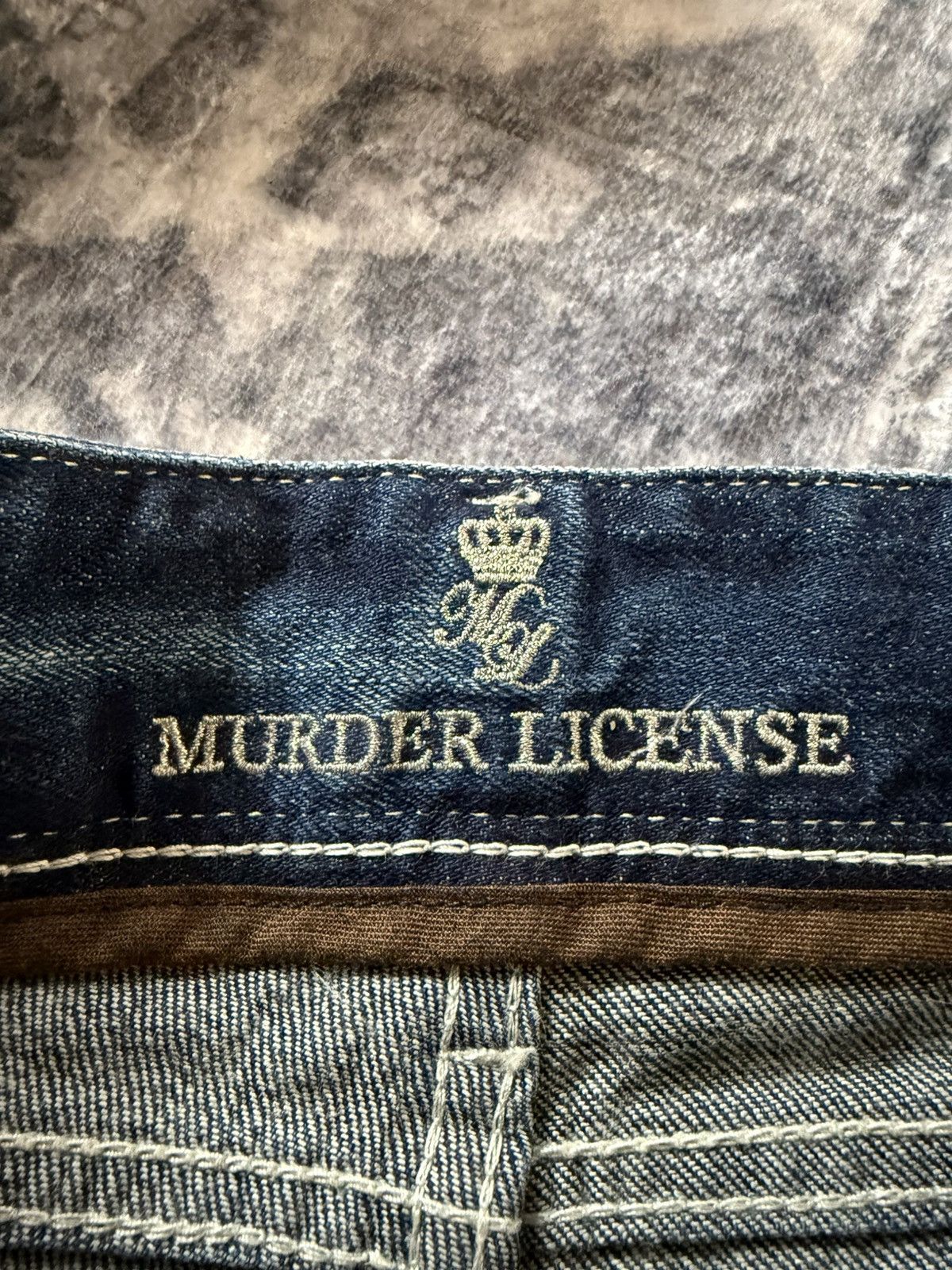 Hysteric Glamour Murder License Japan Tornado Stacked Skinny Jeans Size US 28 / EU 44 - 22 Thumbnail