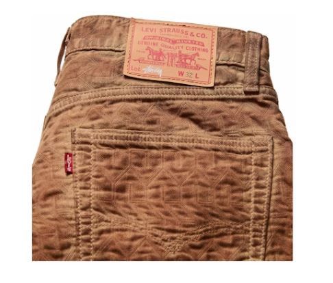 Levi's × Stussy STÜSSY & LEVI'S DYED JACQUARD JEAN Size US 30 / EU 46 - 3 Thumbnail