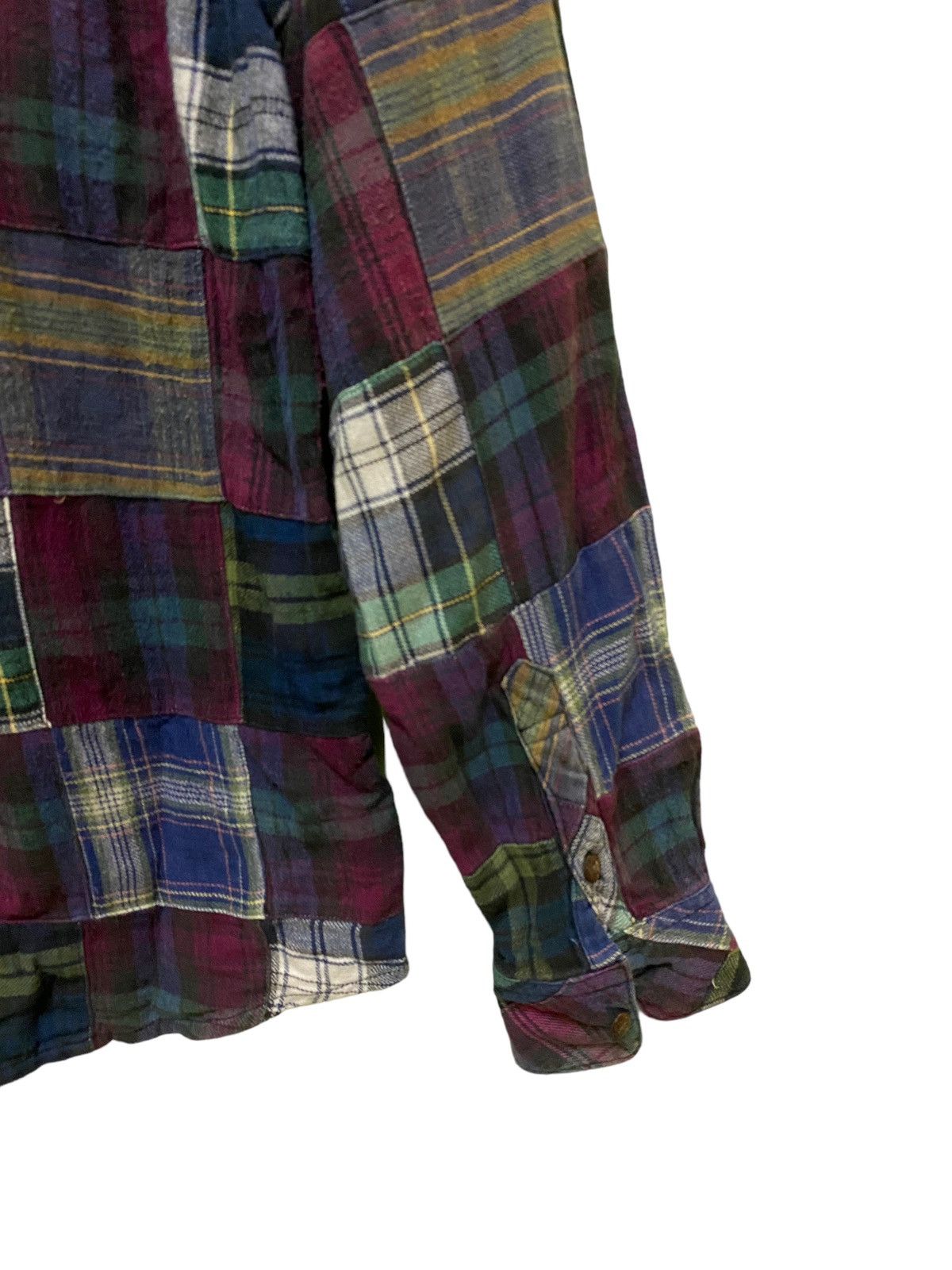 Japanese Brand Rules of Engagement Patchworks Rebuild Flannel Size US S / EU 44-46 / 1 - 11 Thumbnail