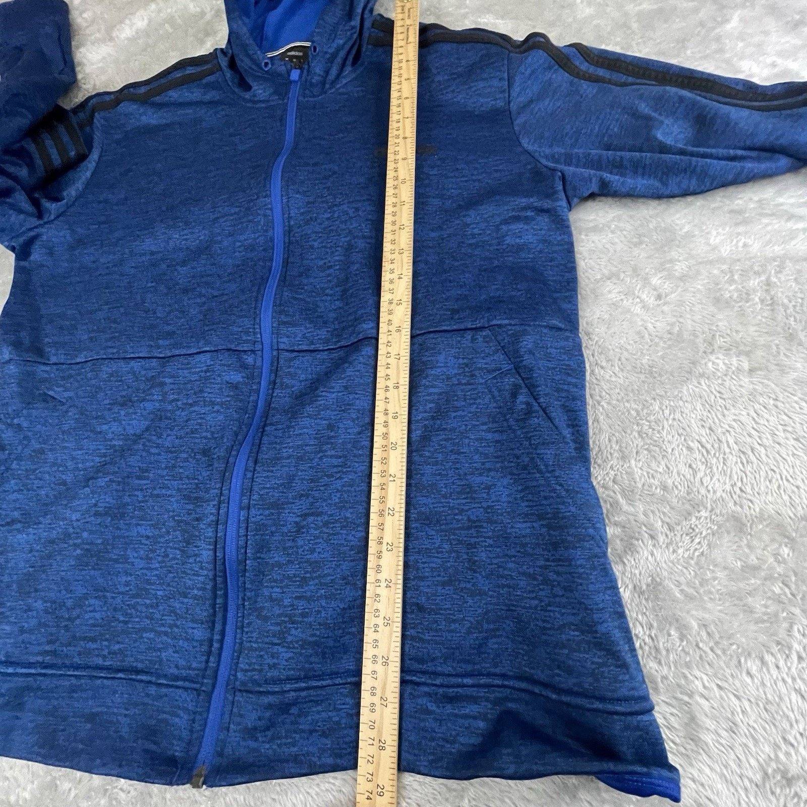 Adidas Adidas Jacket Men's Full Zip Hoodie Size XL Size US XL / EU 56 / 4 - 6 Thumbnail