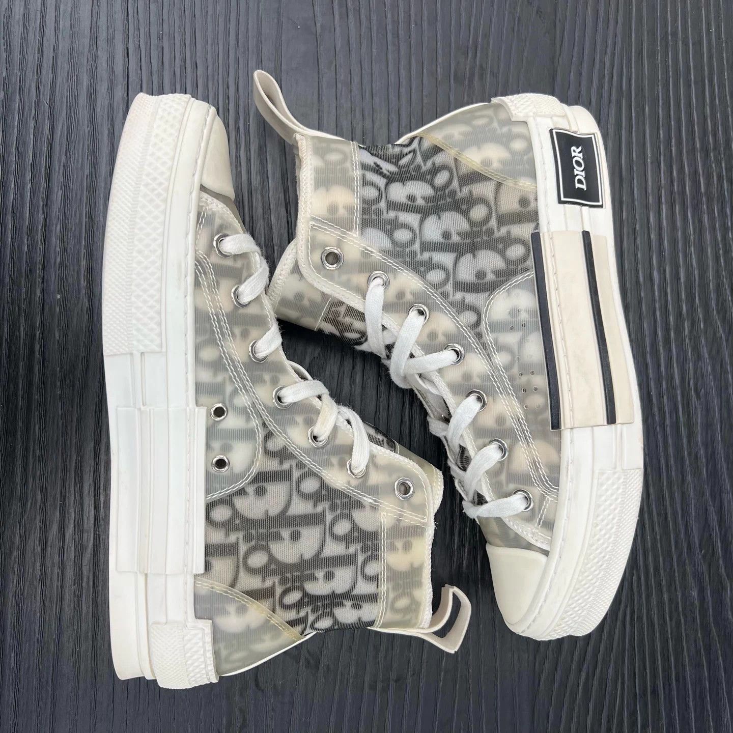 Dior Dior B23 Black & White 37 New Boxed Size US 6 / IT 36 - 2 Thumbnail