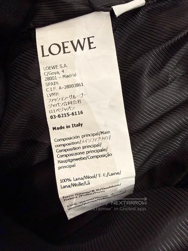 Loewe Loewe Black Balloon Jacket Size 4XL / US 24-26 - 6 Thumbnail