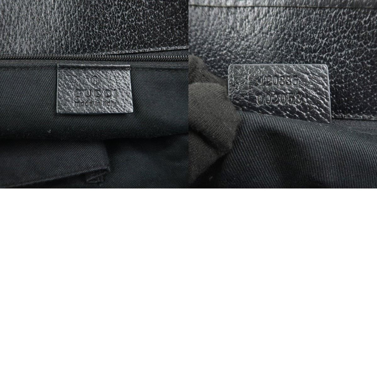 Gucci Gucci GG Canvas Tote Black Size ONE SIZE - 8 Thumbnail