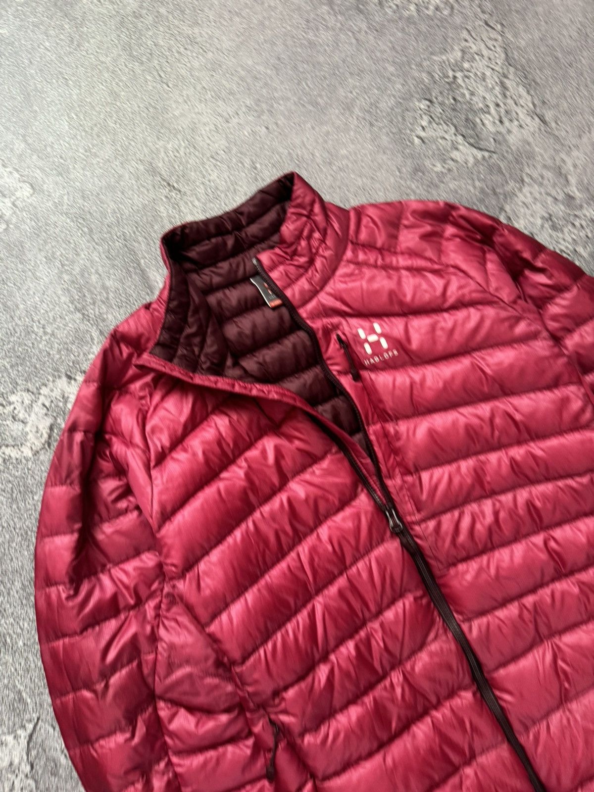 Haglofs Haglofs S Wmns pink down jacket quilted outdoor pertex quant Size L / US 10 / IT 46 - 2 Thumbnail