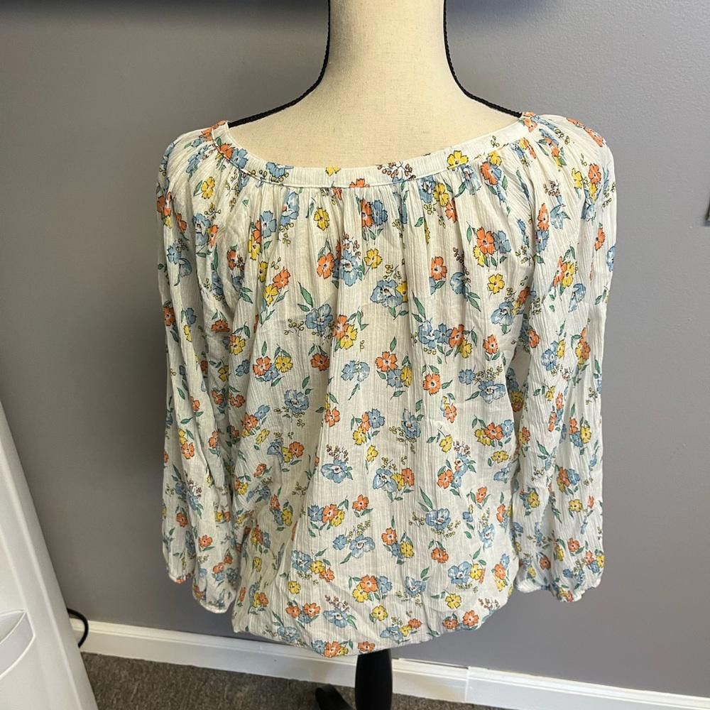 Chaps Chaps floral sheet blouse XXL Size XXL / US 16-18 / IT 52-54 - 4 Thumbnail