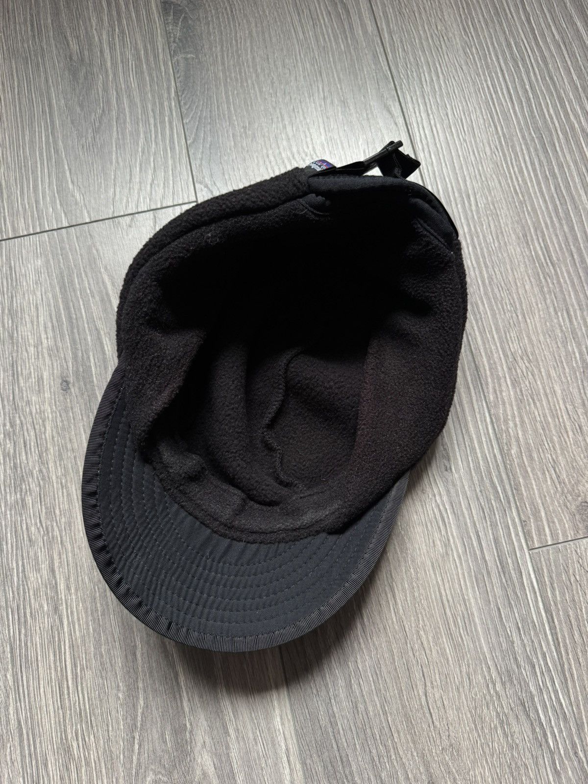 Patagonia Vintage 90's Patagonia Duckbill Fleece Hat Cap Ear Flaps USA Size ONE SIZE - 4 Thumbnail