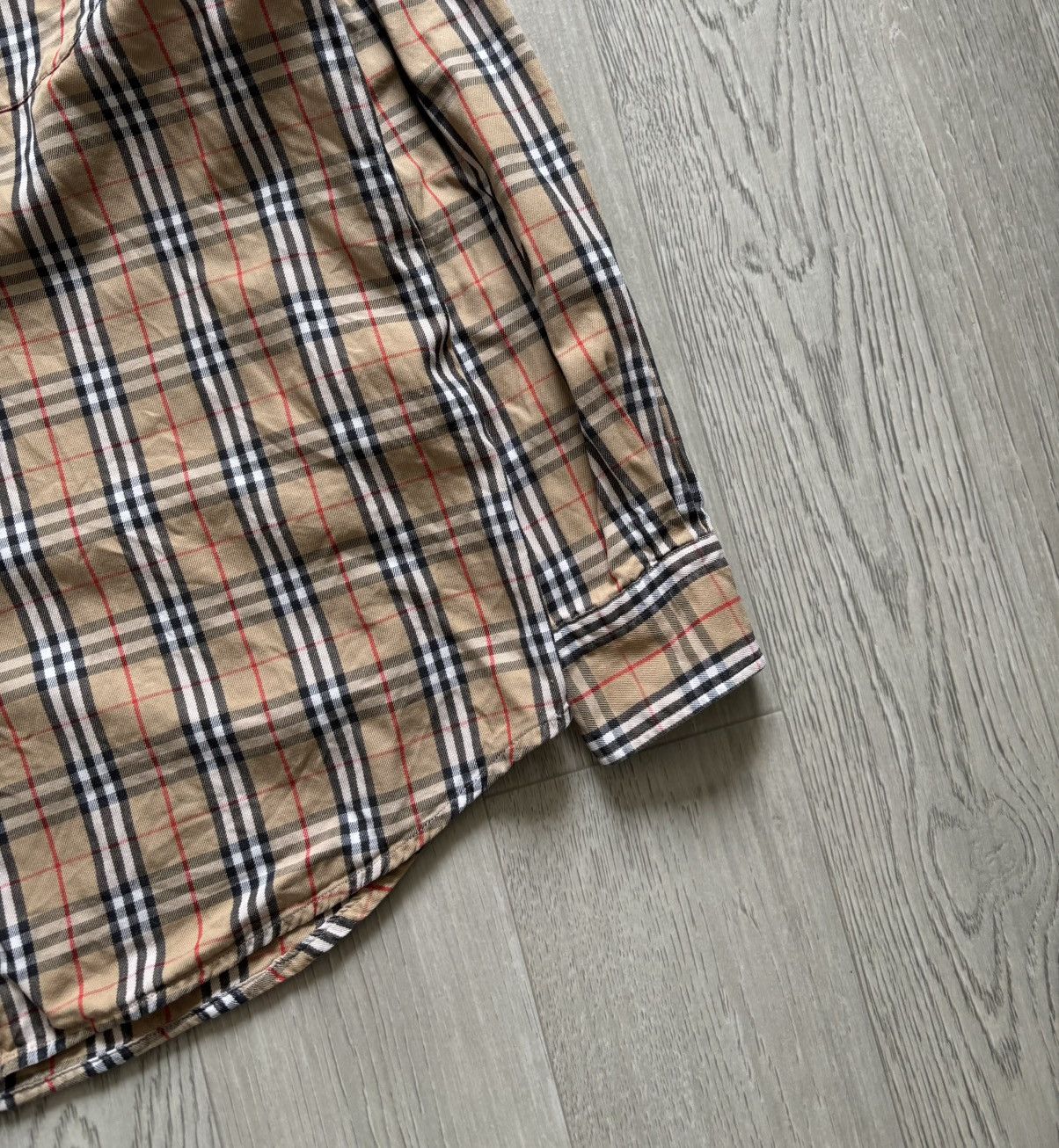 Burberry × Vintage Vintage Burberrys London Nova Check Shirt Size US M / EU 48-50 / 2 - 5 Thumbnail