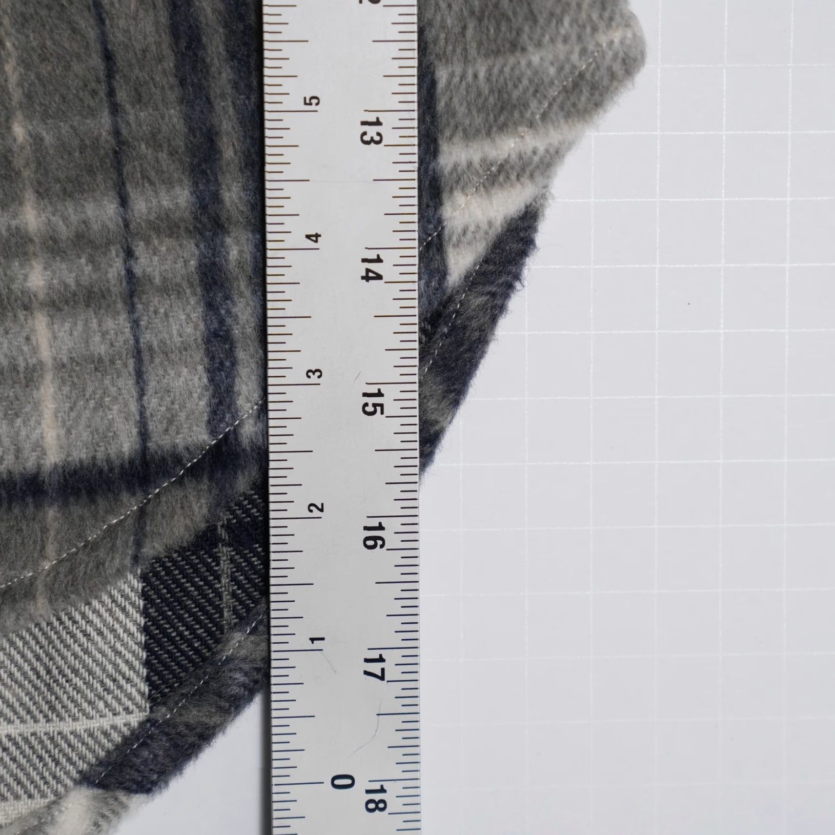Coach ACOA Oversized Plaid Flannel Shirt Women S Blue NWT Wool Blend Button-Up Casual Long Sleeve Button-Through Shirt Size S / US 4 / IT 40 - 6 Thumbnail