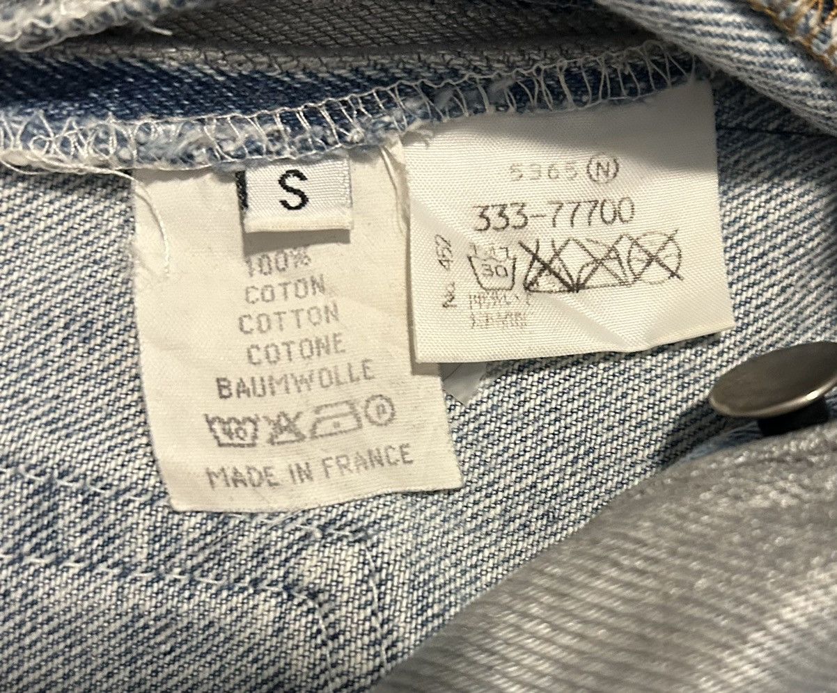 Maison Margiela ARTISANAL ‘99 Silver Painted Jeans Size US 28 / EU 44 - 5 Thumbnail