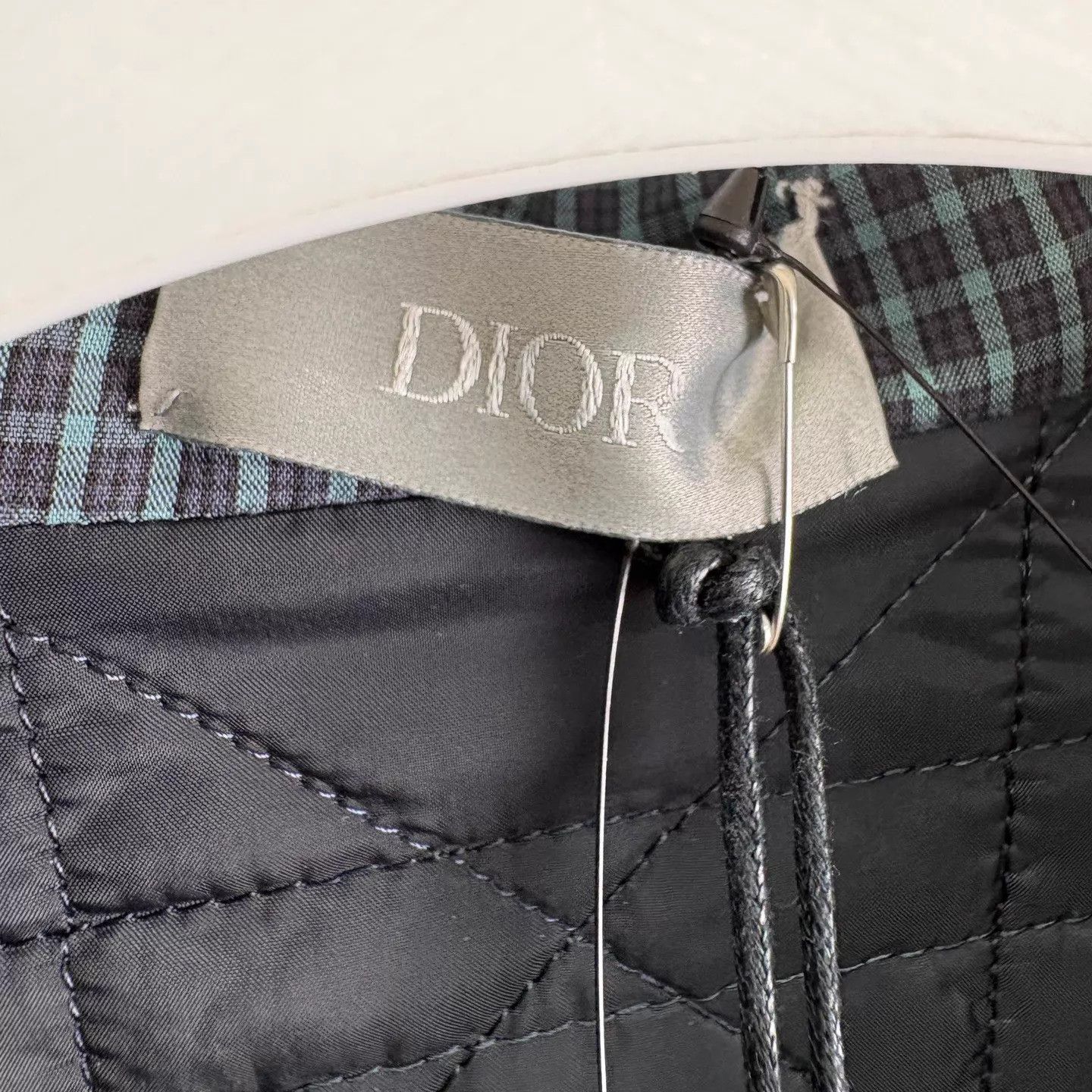 Dior Dior Men's Check Shirt 48 Unworn 100% Cotton Dior Embroidered Size US M / EU 48-50 / 2 - 6 Thumbnail