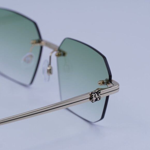 Palm Angels Palm Angels PERI10G QUARTZ 7654 Sunglasses Gold Geometric Size ONE SIZE - 10 Thumbnail