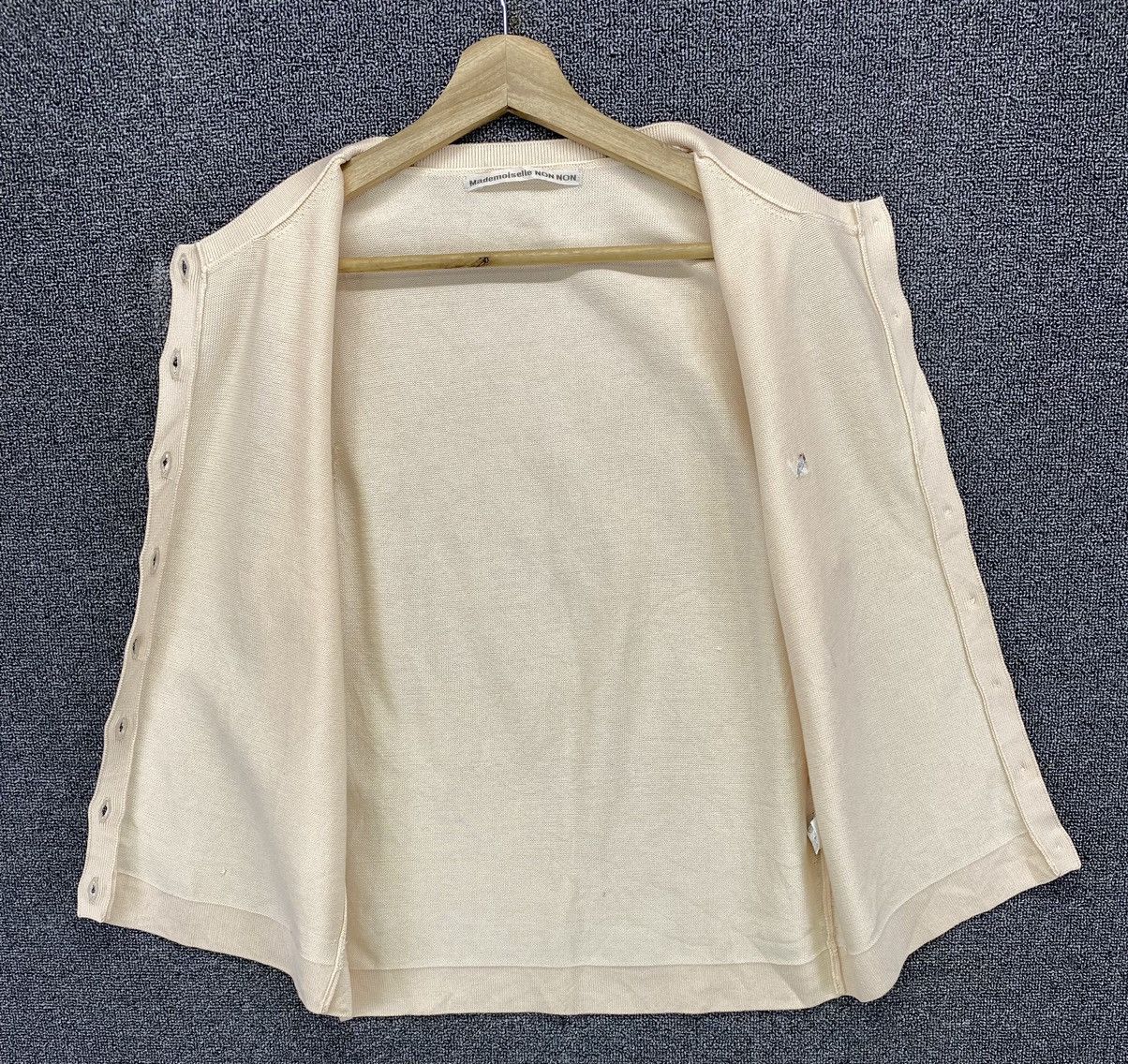 Issey Miyake Vintage Issey Miyake Mademoiselle Non Non Button Up Vest Size L / US 10 / IT 46 - 7 Thumbnail