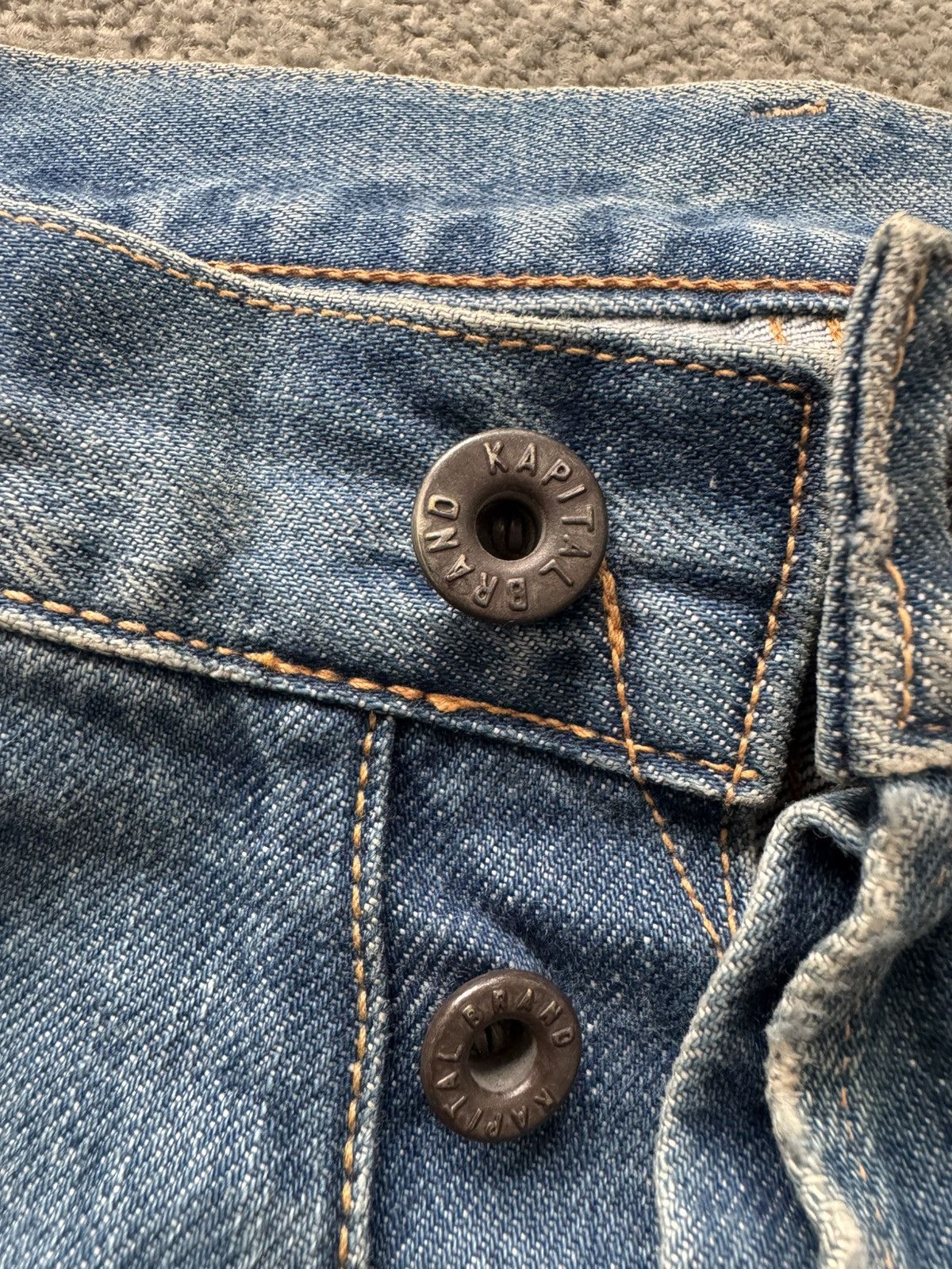 Kapital Kapital straight leg denim size 32 Size US 32 / EU 48 - 10 Thumbnail
