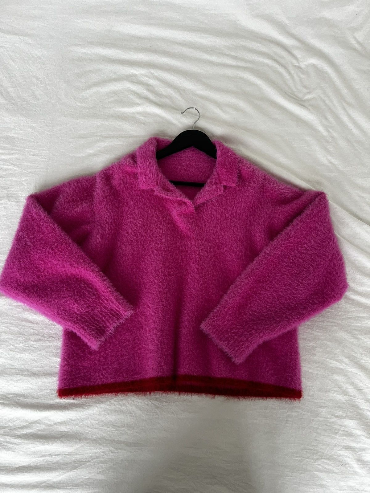 Jacquemus Jacquemus Mohair Polo Size US M / EU 48-50 / 2 - 2 Thumbnail
