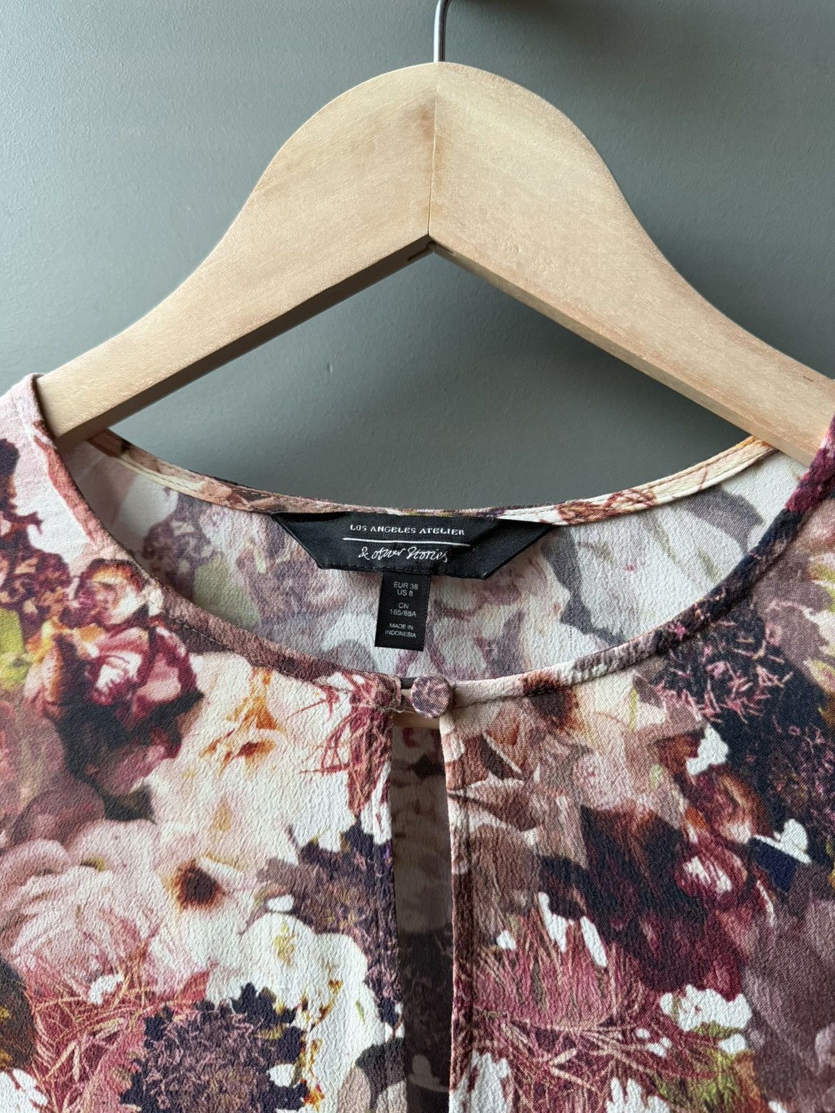 & Other Stories & Other Stories Floral Babydoll Dress Romantic Flowy Size M / US 6-8 / IT 42-44 - 3 Thumbnail