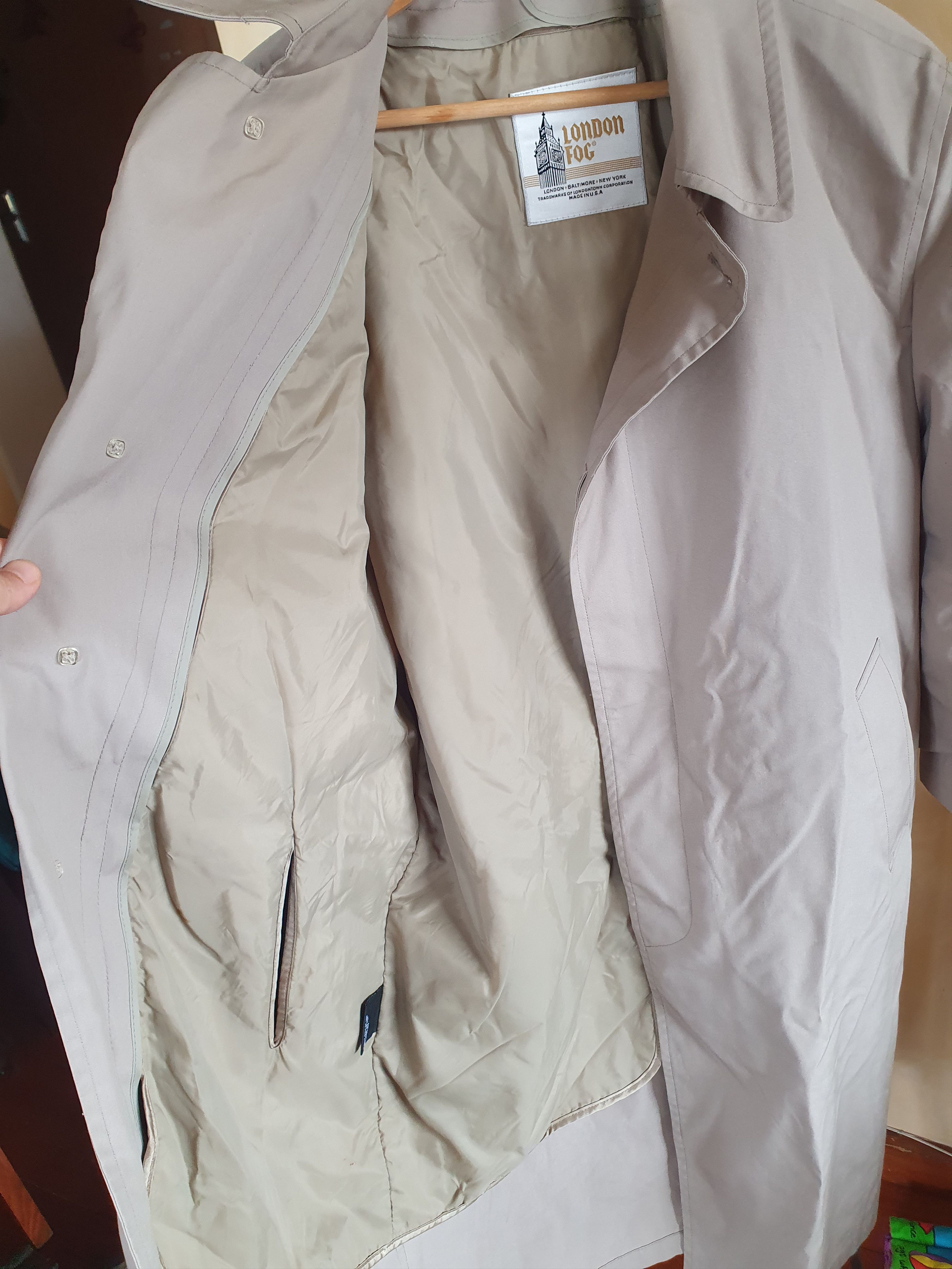 London Fog London Fog by Wamsutta Trench Coat With Made in USA 42 short Size US M / EU 48-50 / 2 - 12 Thumbnail