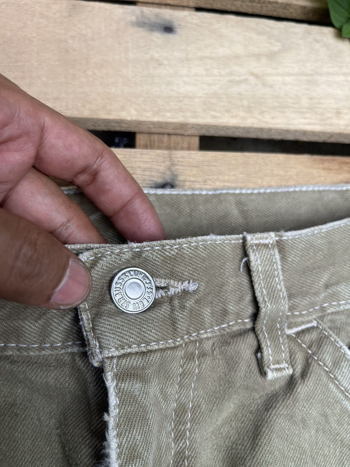 Levi's Vintage 90s Levis Carpenter Pants Size US 32 / EU 48 - 5 Thumbnail