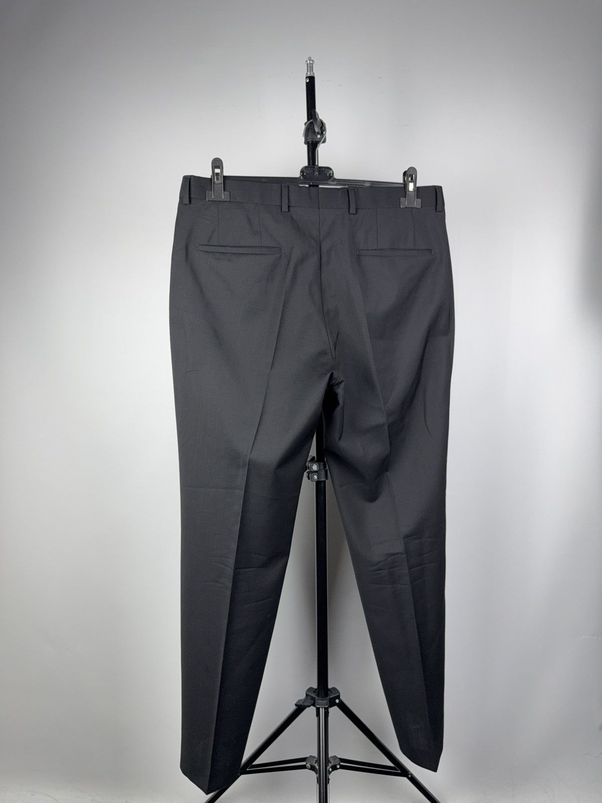 Hugo Boss Hugo Boss Luxury 00s Black Dress Pants Classic Trousers Size US 34 / EU 50 - 5 Thumbnail