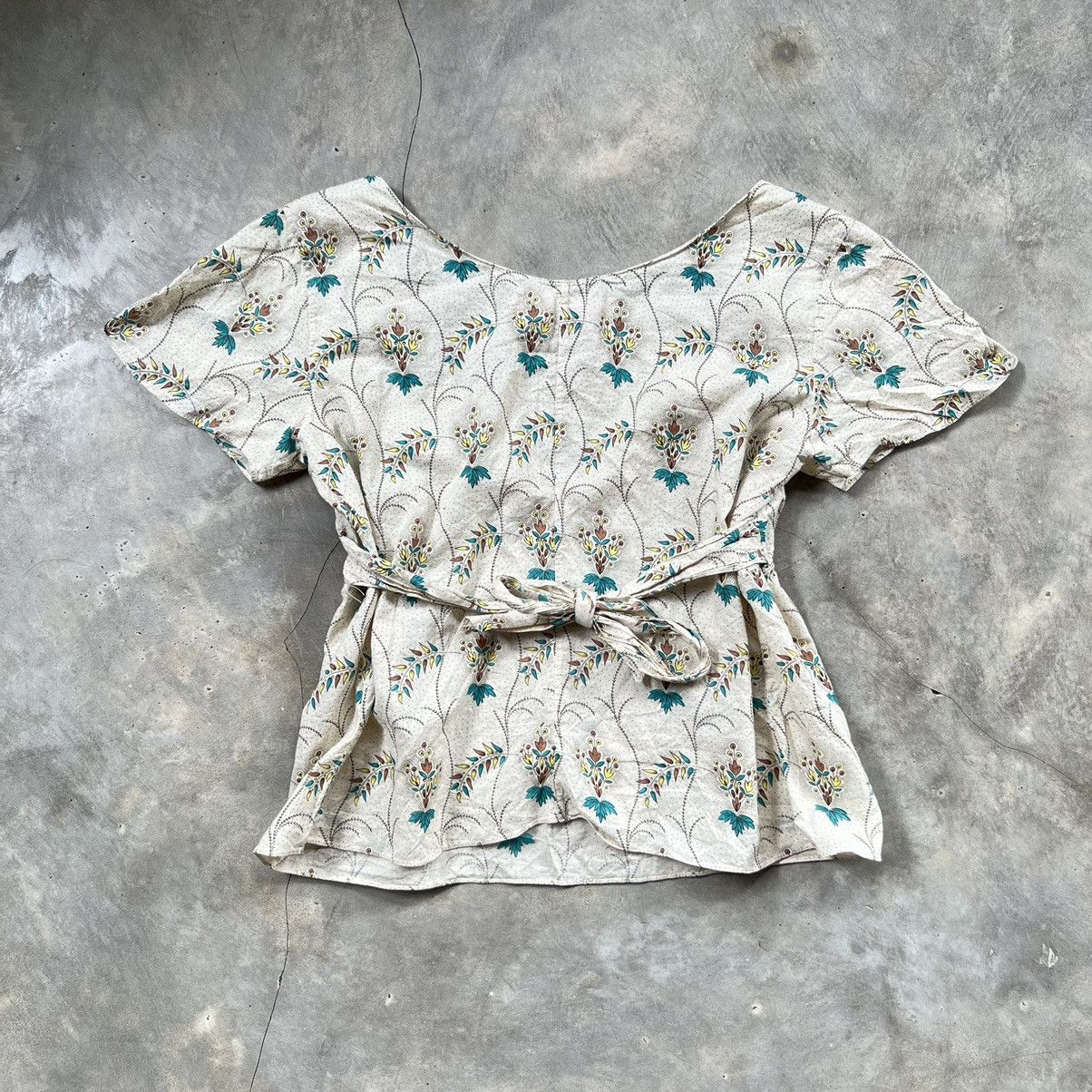 Marni Marni Floral Strap Blouse Shirt Size S / US 4 / IT 40 - 2 Thumbnail