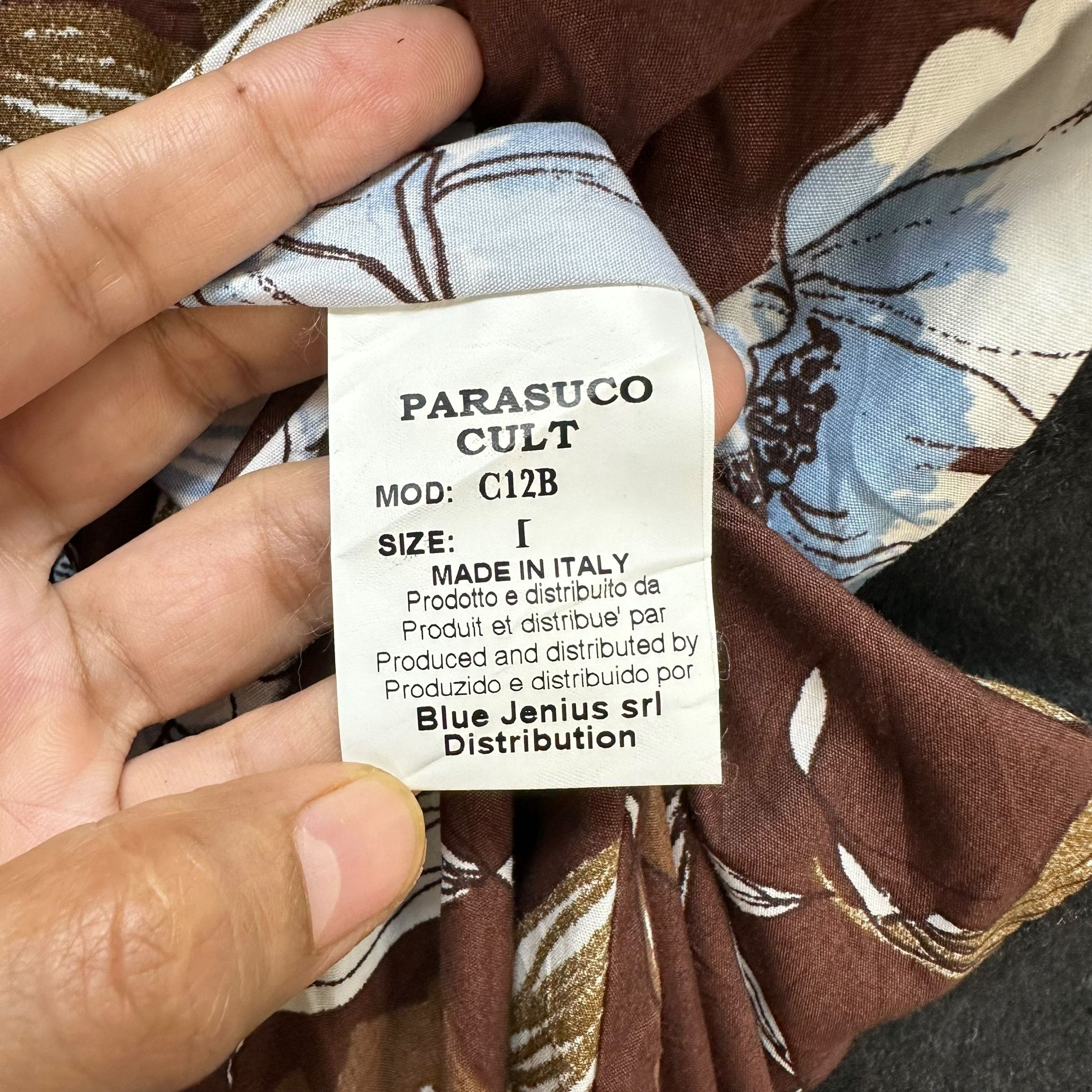 Parasuco PARASUCO CULT C12B Double Breast Long Coat #A65-1557 Size M / US 6-8 / IT 42-44 - 10 Thumbnail