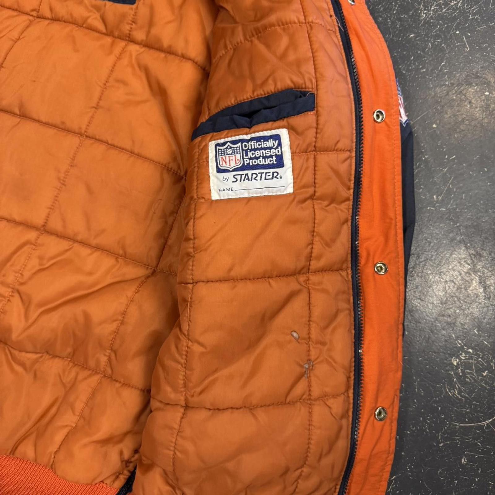 NFL × Starter × Vintage Vintage 90s Chicago Bears NFL Starter Jacket Size US S / EU 44-46 / 1 - 7 Thumbnail