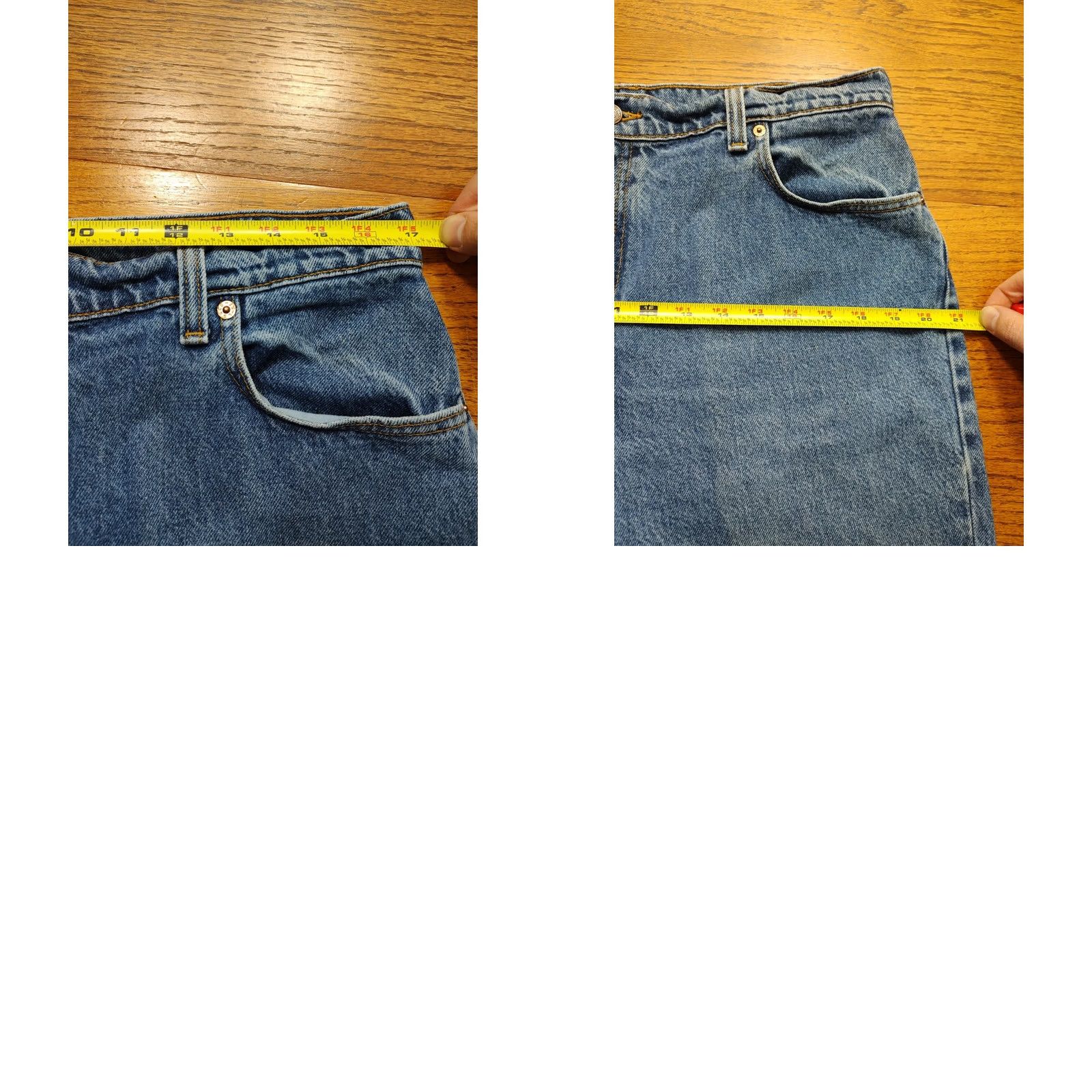 Levi's VINTAGE Levi's Womens Jeans 551 Relaxed Fit Tapered Leg Blue 34x30 Denim Cotton 90s Retro USA Size 24" / US 00 / IT 34 - 9 Thumbnail