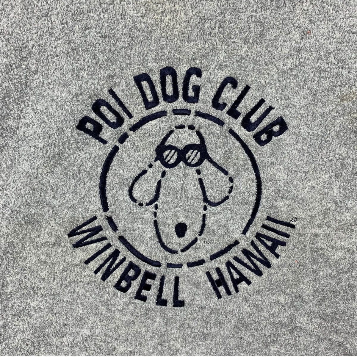 Vintage Vintage POI DOG CLUB Winbell Hawaii Big Logo Fleece Jumper Size US S / EU 44-46 / 1 - 4 Thumbnail