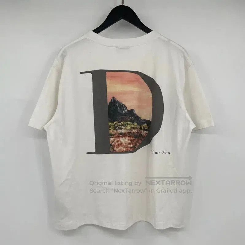 Dior Dior Men's Summer White Cotton T-Shirt . Size US L / EU 52-54 / 3 - 2 Thumbnail