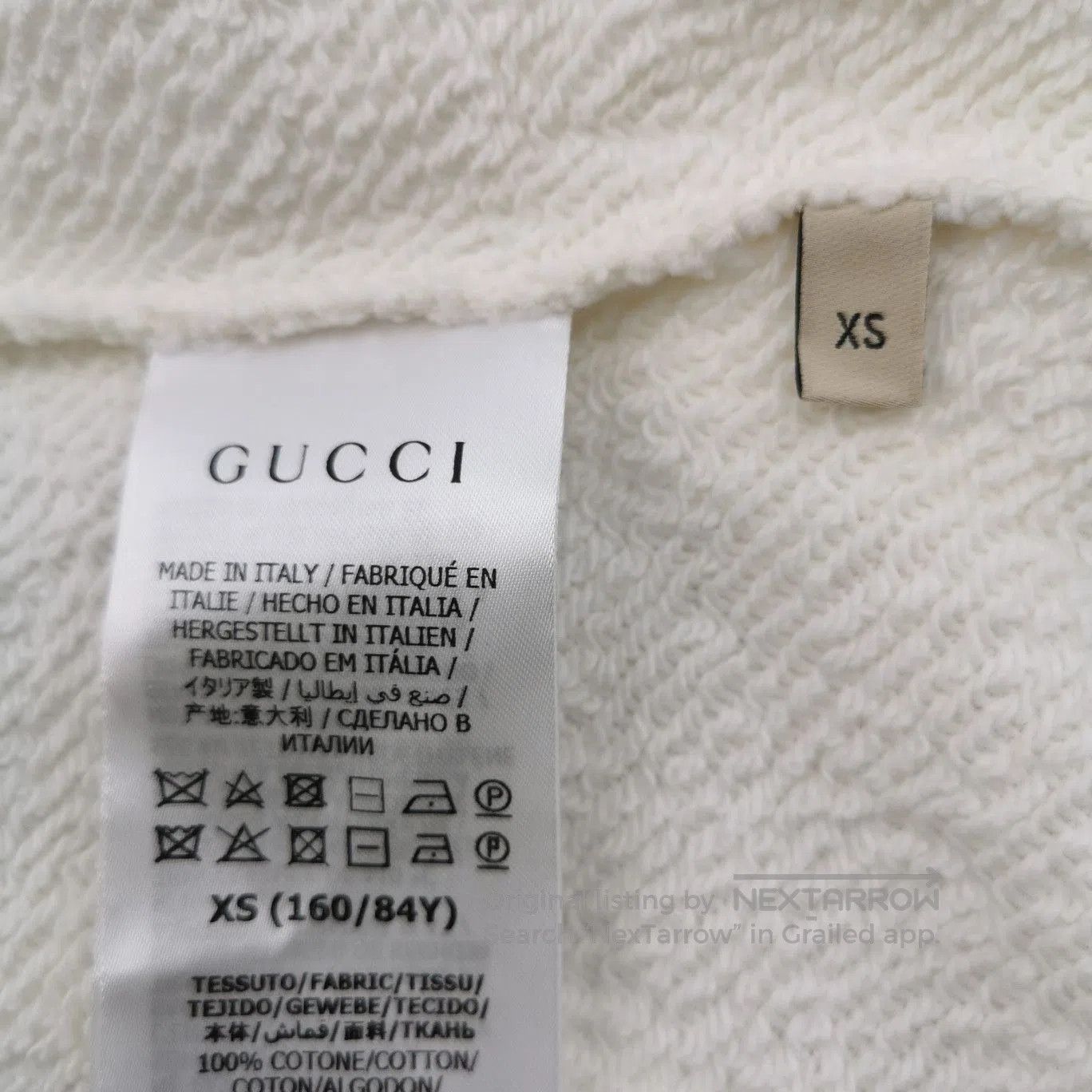 Gucci Gucci XS Interlocking GG Star Print Crewneck Sweatshirt. Size XS / US 0-2 / IT 36-38 - 6 Thumbnail