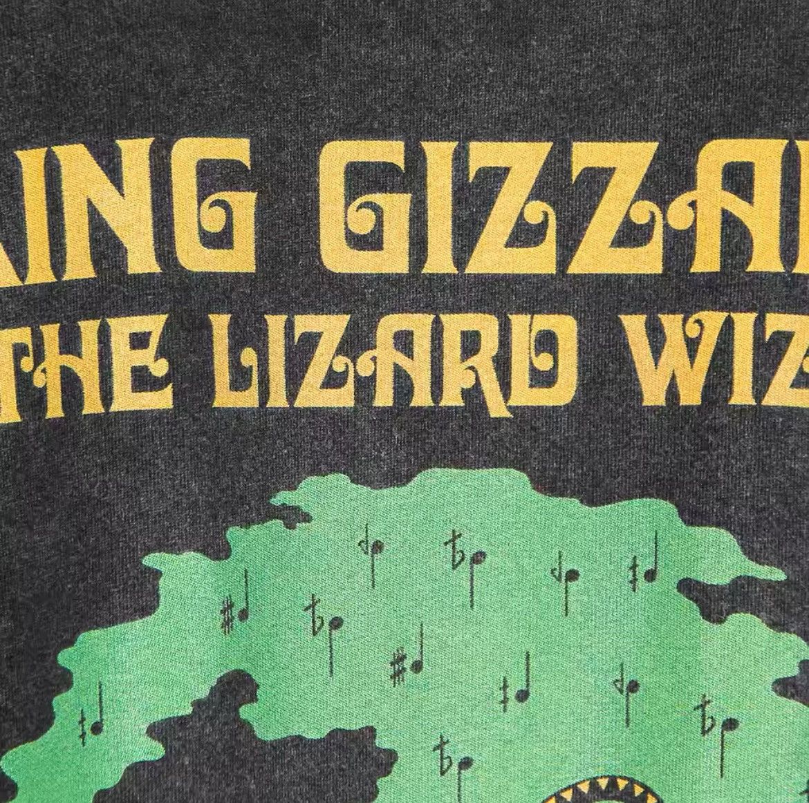 Vintage "King Gizzard And The Lizard Wizard" Graphic Printed T Shirt Size US XXL / EU 58 / 5 - 4 Thumbnail