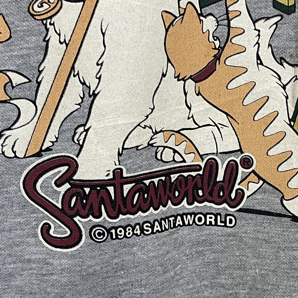 Japanese Brand Santa World Big Logo Crewneck Sweathirt Size US M / EU 48-50 / 2 - 6 Thumbnail