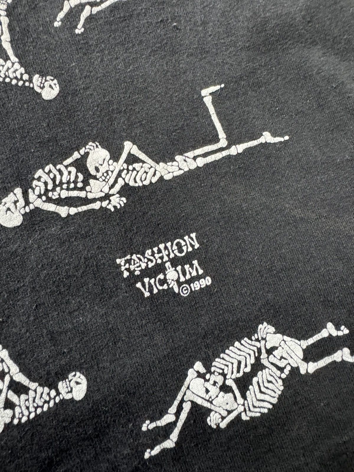Vintage Skulls Bones X Fashion Victim 1990 Size US L / EU 52-54 / 3 - 2 Thumbnail