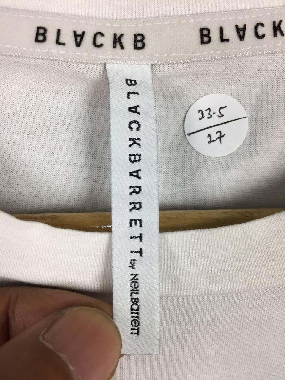 Black Barrett Black Barrett By Neil Barrett Archive Logo Designer Tee Size US XL / EU 56 / 4 - 15 Thumbnail