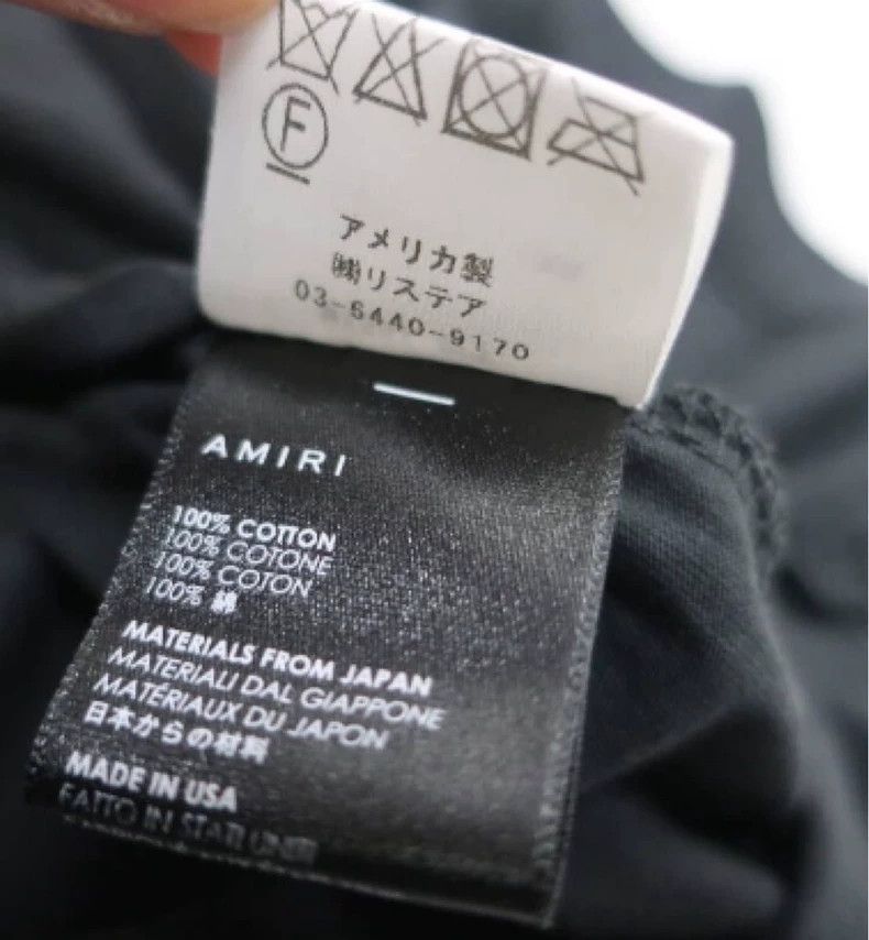 Amiri Amiri Short Sleeve Size US S / EU 44-46 / 1 - 6 Thumbnail