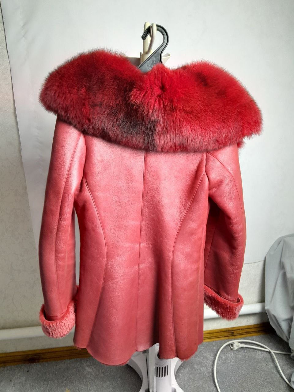 Other Women's Genuine Shearling Sheepskin Aviator Jacket size M Size M / US 6-8 / IT 42-44 - 6 Thumbnail