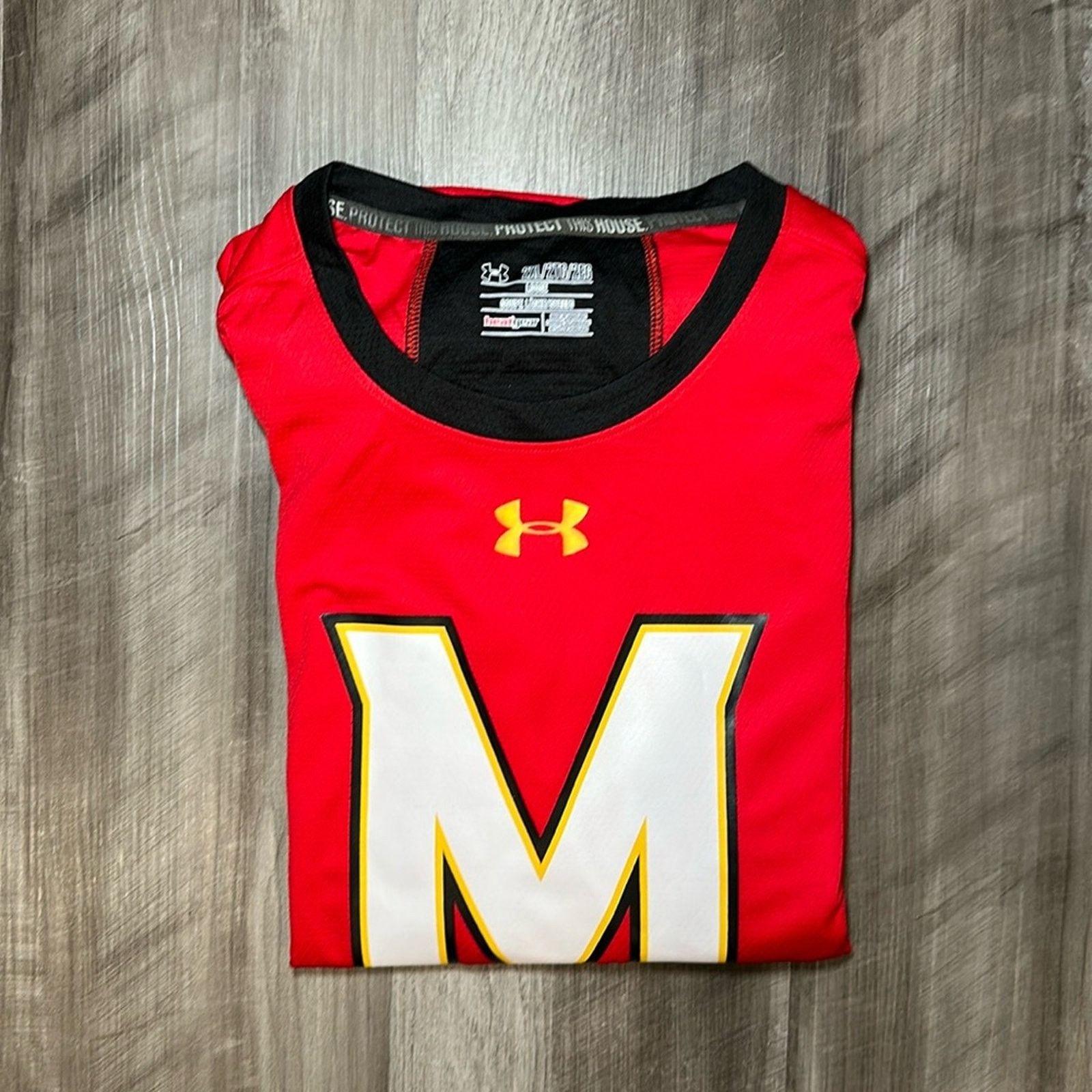 Under Armour Maryland Terrapins Under Armour Mesh Pullover - 2XL Size US XXL / EU 58 / 5 - 1 Thumbnail