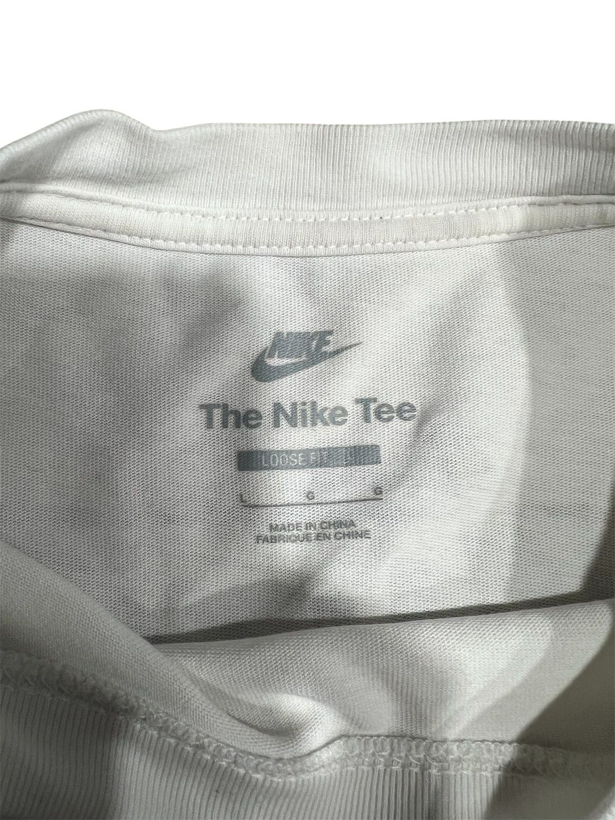 Nike × Stussy Nike Stussy Peace, Love, Swoosh T-shirt White Size US L / EU 52-54 / 3 - 3 Thumbnail